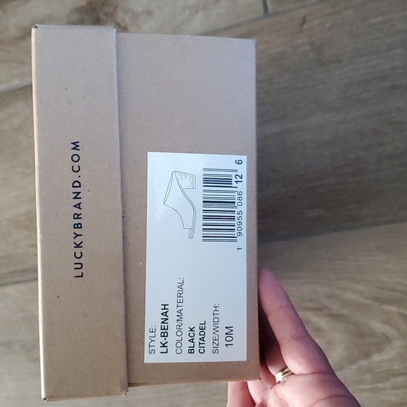 🆕️ Lucky Brand Open Toe Booties - Picture 13 of 13